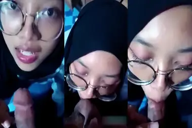 Ukhty Jilbab Lihai Mengulum Alat Vital